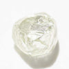 0.78 carat light green freeform rough diamond