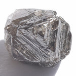1.65 carat gorgeous black raw diamond octahedron