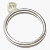 0.78 carat light green freeform rough diamond