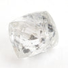 1.61 carat alluvial and shiny raw diamond octahedron