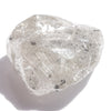 1.36 carat smooth and shiny salt and pepper raw diamond