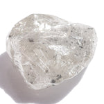 1.36 carat smooth and shiny salt and pepper raw diamond