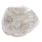 1.36 carat smooth and shiny salt and pepper raw diamond