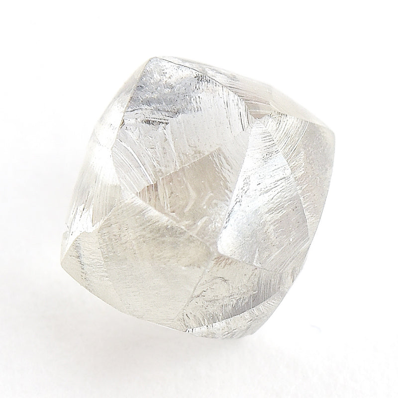 1.72 carat breathtaking and large rough diamond dodecahedron