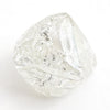 1.72 carat proportionate and interesting rough diamond octahedron