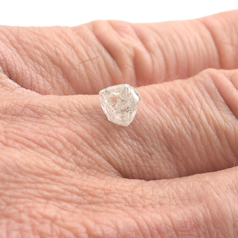 1.72 carat fascinating rough diamond octahedron