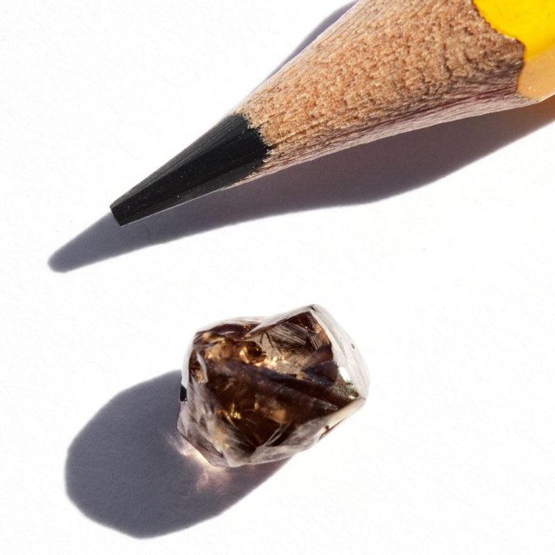 1.79 carat coffee brown rough diamond freeform crystal Raw Diamond South Africa 