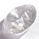1.15 carat round brilliant salt and pepper diamond