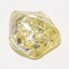 1.125 carat fancy yellow freeform rough diamond