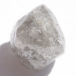 1.68 carat beautiful silvery raw diamond octahedron