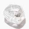 2.0 carat classic white rough diamond dodecahedron