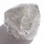 1.68 carat beautiful silvery raw diamond octahedron