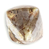 1.92 carat cognac raw diamond octahedron with light spots Raw Diamond South Africa 