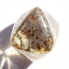1.92 carat cognac raw diamond octahedron with light spots Raw Diamond South Africa 