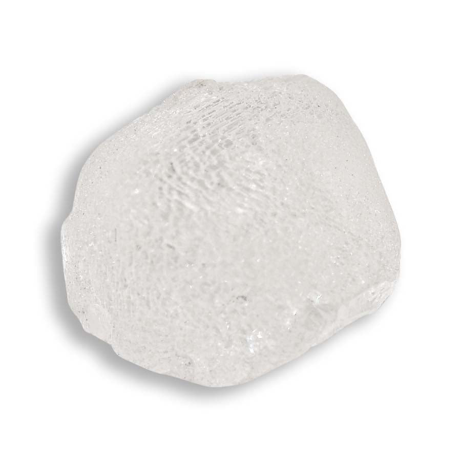 1.58 carat light and glowy round raw diamond The Raw Stone
