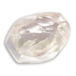 1.15 carat bright and beautiful raw diamond dodecahedron