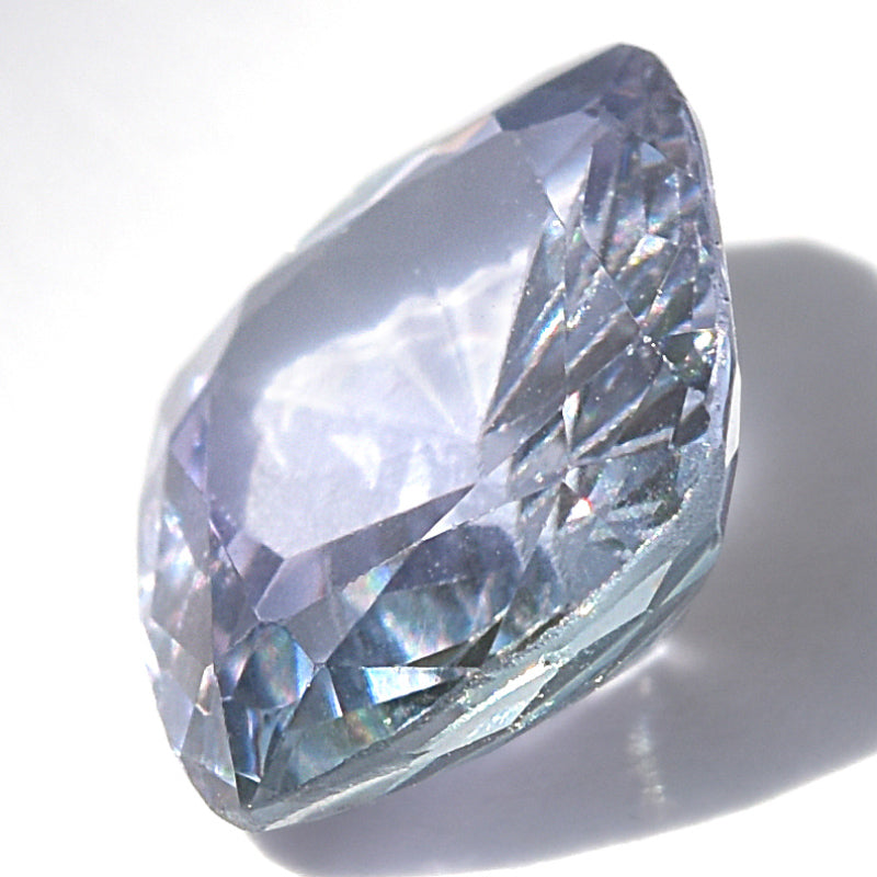 Mermaid Tanzanite Cushion Cut Ethically Sourced Gemstone 7.6x8.2mm SKU:TZ01