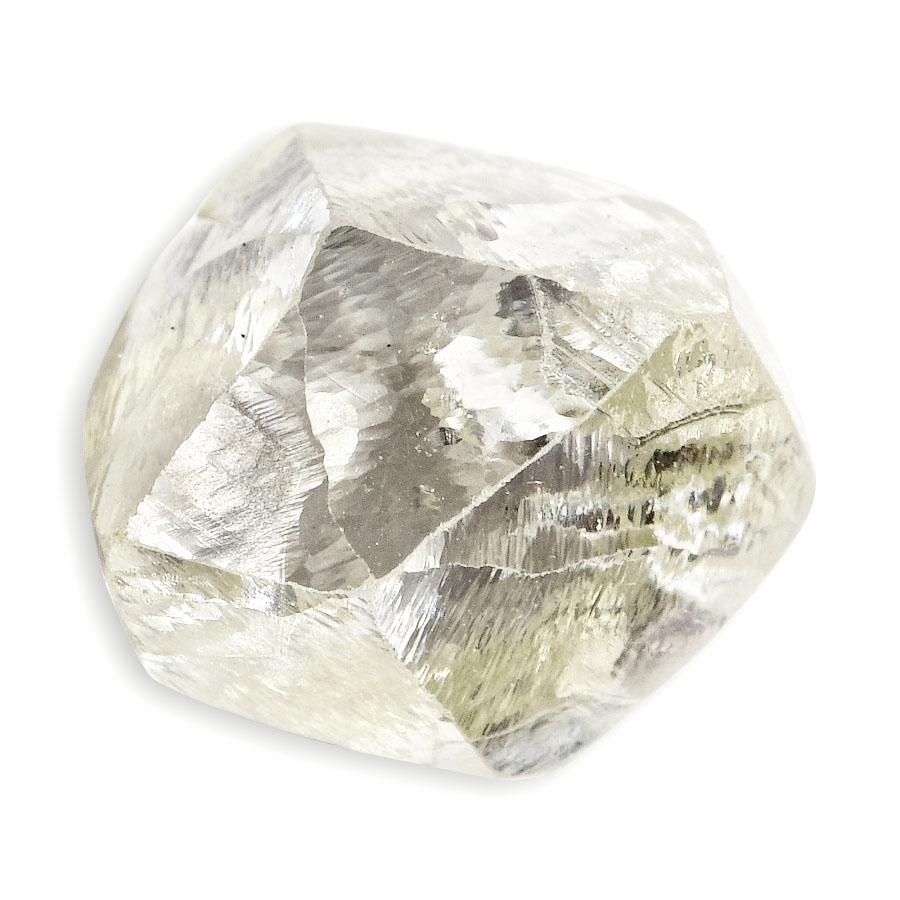 1.1 carat smooth and clear rough diamond octahedron – The Raw Stone