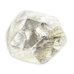 2.02 carat lemon lime colored rough diamond rhombododecahedron Raw Diamond South Africa 