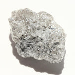 17.84 carat grey sparkly raw diamond