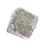 2.25 carat silver colored rough diamond cube Raw Diamond South Africa 