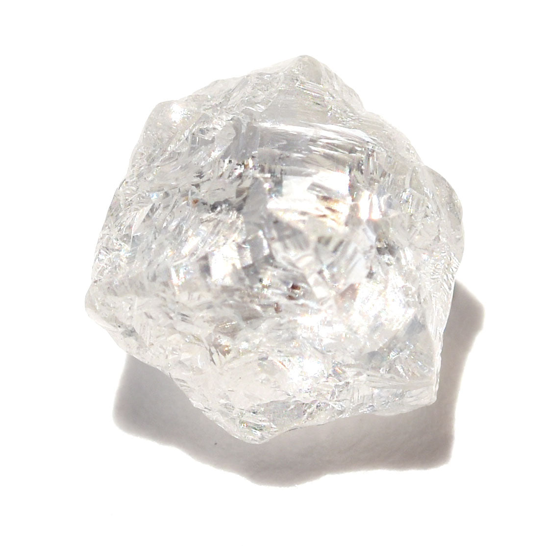 1.26 carat bright star shaped raw diamond – The Raw Stone