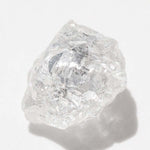 1.26 carat bright star shaped raw diamond