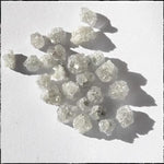 25.04 carats white and silver rough diamonds Raw Diamond South Africa 