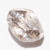 1.17 carat blush colored raw diamond dodecahedron