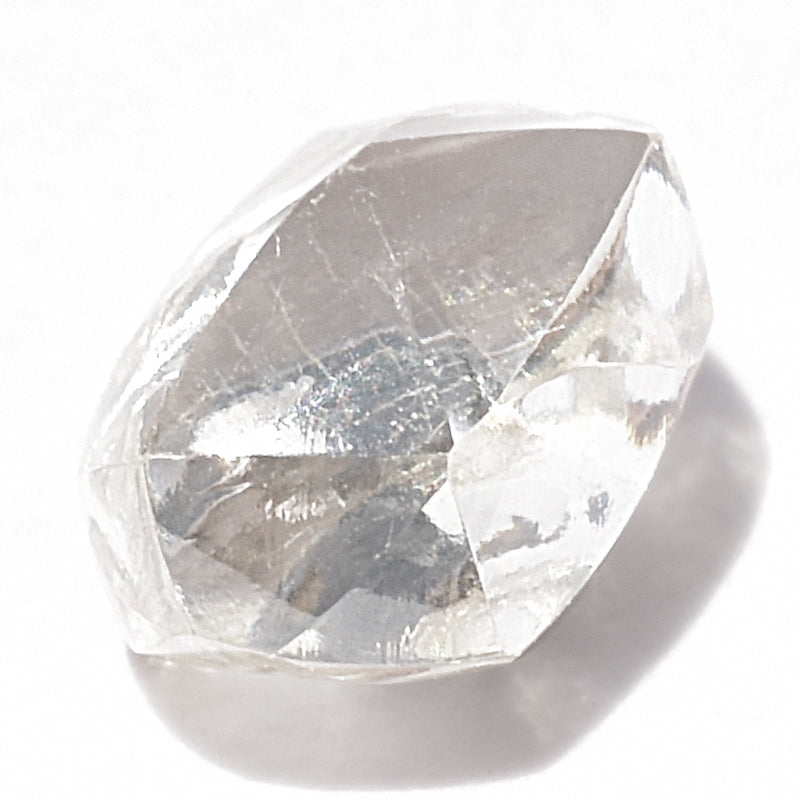 0.99 carat illuminating and bright rough diamond dodecahedron