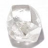 raw diamond in a dodecahedral shape