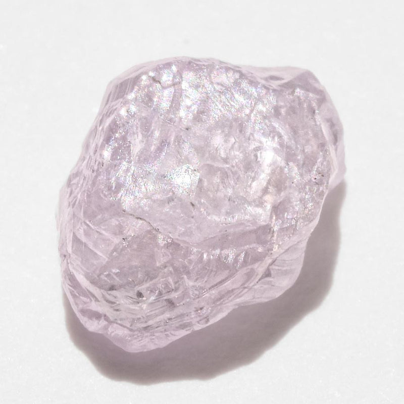 1.58 carat purple and freeform rough diamond