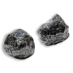 15.23 carat black cube raw diamond parcel