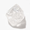 1.15 carat proportional and white raw diamond octahedron