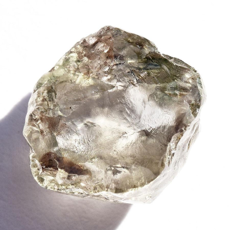 3.41 carat beautiful smoky gray and green rough diamond crystal Raw Diamond South Africa 