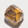 0.90 carat golden brown freeform raw diamond