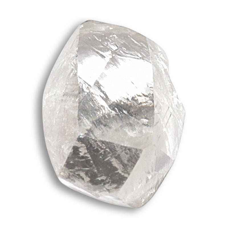 Rough diamond in a dodecahedral shape