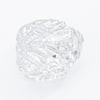 1.29 carat clear and geometrical white raw diamond maccle