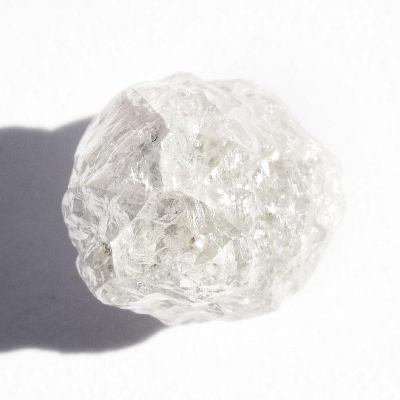 4.54 carat cream colored rough diamond round or sphere Raw Diamond South Africa 