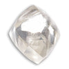 0.51 carat oblong and ethereal rough diamond dodecahedron