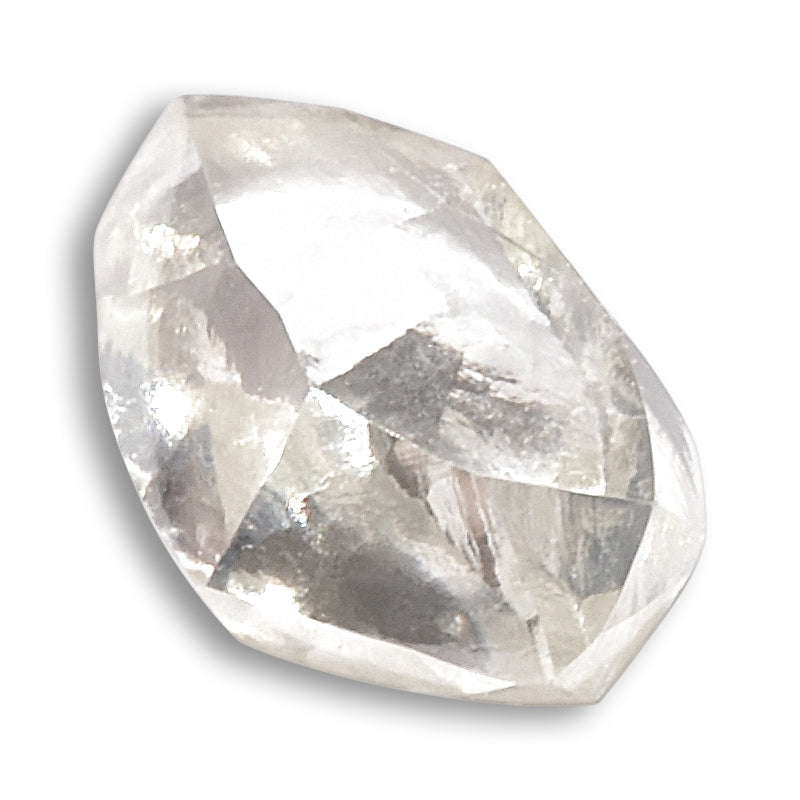 0.48 carat near perfect rough diamond dodecahedron