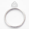 1.17 carat breathtaking and open-faced rough diamond maccle