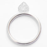 1.17 carat breathtaking and open-faced rough diamond maccle