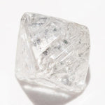 1.76 carat sharp and smooth rough diamond octahedron