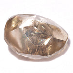 0.93 carat excellent freeform chocolate colored raw diamond