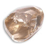 0.93 carat excellent freeform chocolate colored raw diamond