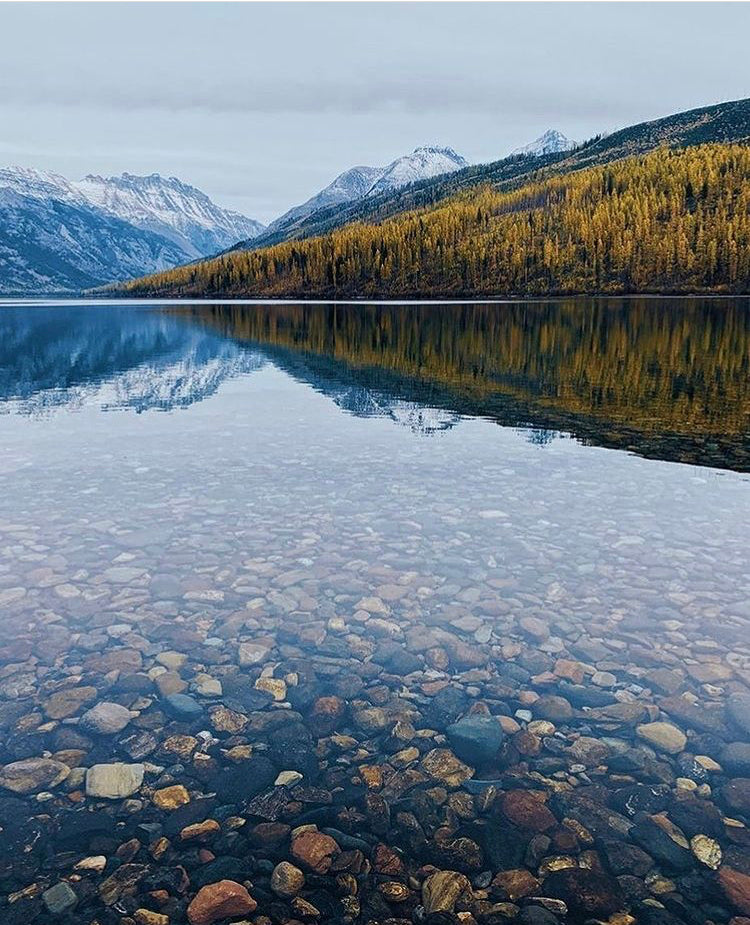 Glacier National Park lake