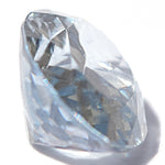 Aquamarine tanzanite in a oval cut, ethically sourced from TAWOMA, 7.2x5.3mm SKU:TZ05