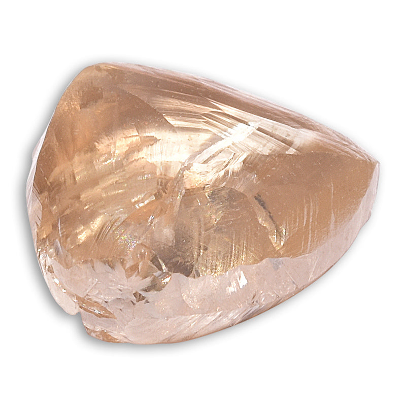 3.26 carat beautiful and smooth raw diamond maccle