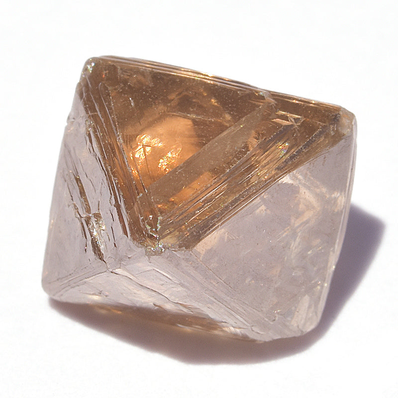 2.99 carat proportionally awesome raw diamond octahedron